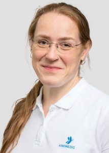 Claudia Fischer ist Ordinationsassistentin bei Kinemedic - Praxis für physikalische und rehabilitative Medizin